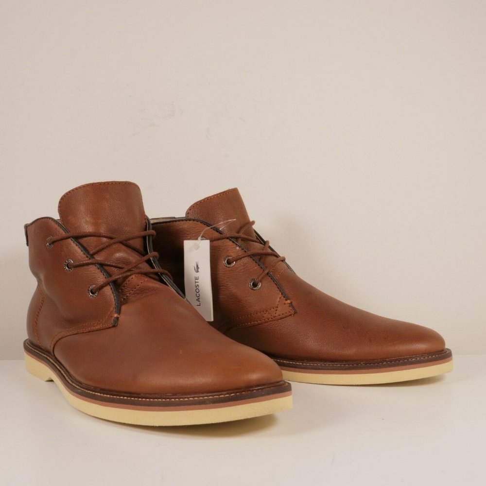 Lacoste Sherbrooke Hi 8 Men’s Casual Leather Boots